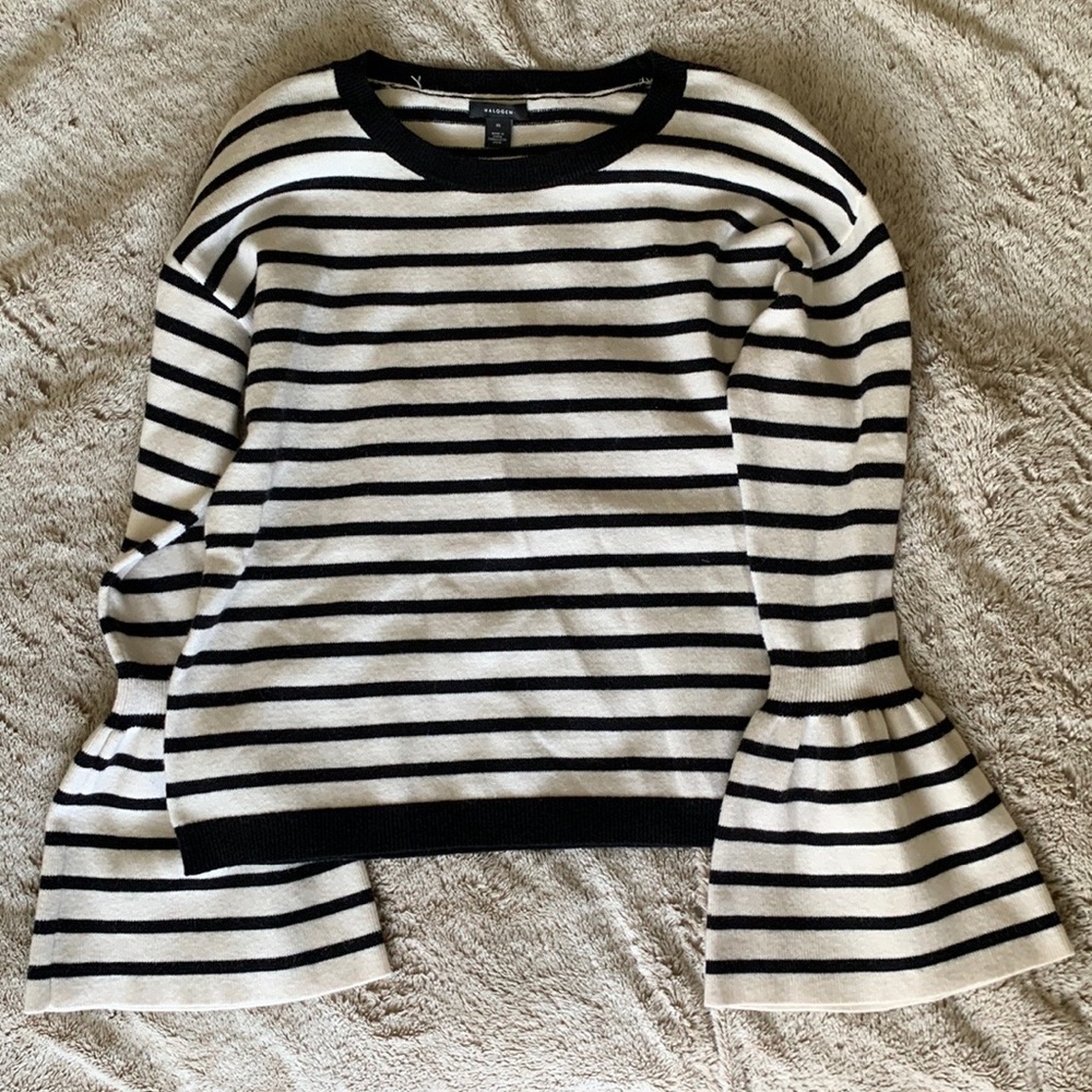 Halogen Bell Sleeve Sweater